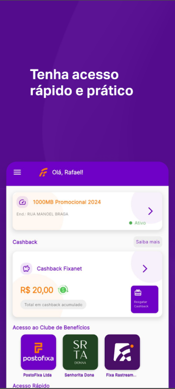 Fixanet App Screen 1